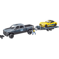 BRUDER RAM 2500 Power Wagon und BRUDER R  02504 - BRUDER 02504 - (Spielwaren / Spielzeug)