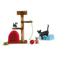 Schleich FW Spielspaß f niedliche Katzen  42501 -...