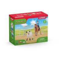 Schleich FW Team Roping mit Cowgirl  42577 - Schleich...