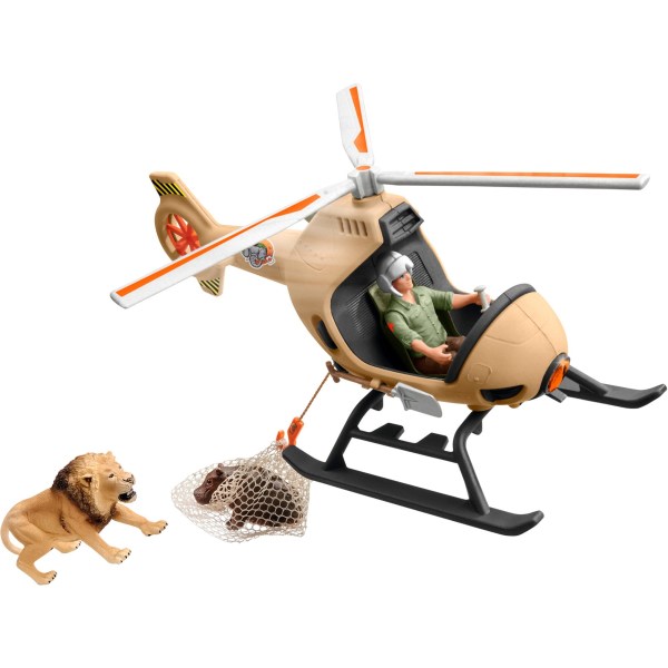 Schleich WL Helikopter Tierrettung  42476 - Schleich 42476 - (Spielwaren / Playset (Figurines))