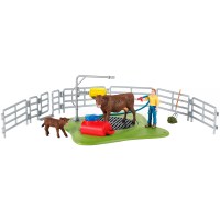 Schleich FW Kuh Waschstation  42529 - Schleich 42529 -...