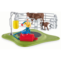 Schleich FW Kuh Waschstation  42529 - Schleich 42529 -...