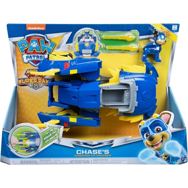 Spin Master Paw Patrol, Mighty Pups Super Paws - Chases Powered Up Fahrzeug - Spinmaster 6053687 - (Spielwaren / Cars)