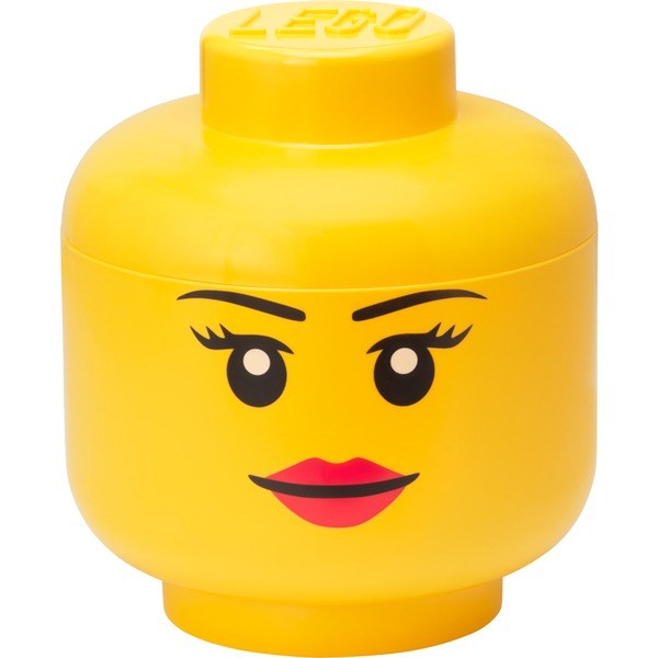 R.C. LEGO Storage Head "Girl", groß  40321725 - Room Copenhagen 40321725 - (Spielwaren / Playmobil / LEGO)