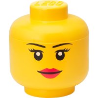 R.C. LEGO Storage Head "Girl", groß...