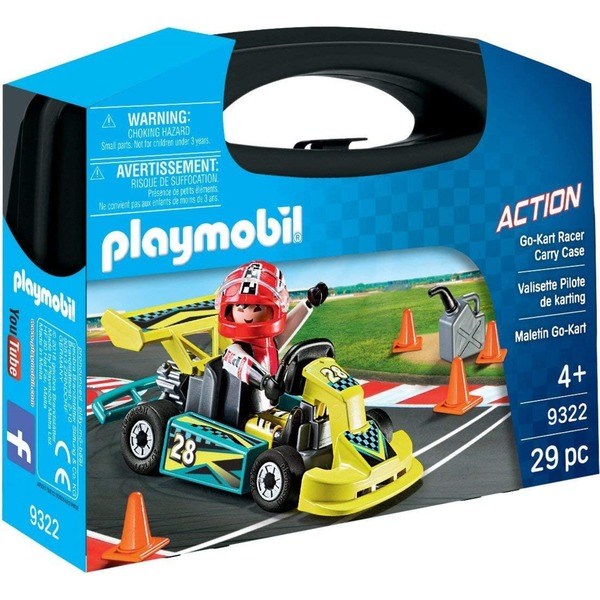 Playm. Karting Pilot  9322 - Playmobil 9322 - (Spielwaren / Playmobil / LEGO)