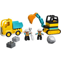 LEGO DUPLO Bagger und Laster  10931 - LEGO 10931 - (Spielwaren / Playmobil / LEGO)