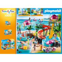 Playm. Spaßbecken mit Wasserspritze  70610 - Playmobil 70610 - (Spielwaren / Playmobil / LEGO)