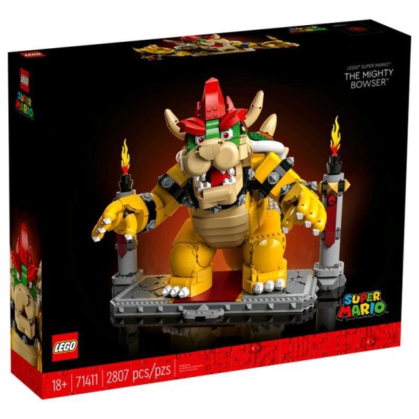 Lego  71411  Super Mario mächtige Bowser 2807 Teil - Lego Company 71411 - (Spielwaren / Bausteine / Bausätze)