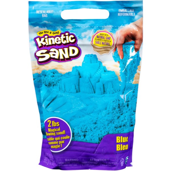 Spin Master Kinetic Sand Colour Bag blau  6061464 - Spinmaster 6061464 - (Spielwaren / Play Sets)