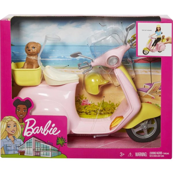 Barbie Motorroller  FRP56 - Barbie FRP56 - (Spielwaren / Spielzeug)