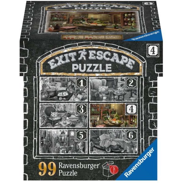 RAV Puzzle EXIT Im Gutshaus - Zimmer 4  16880 - Ravensburger 16880 - (Spielwaren / Puzzle)