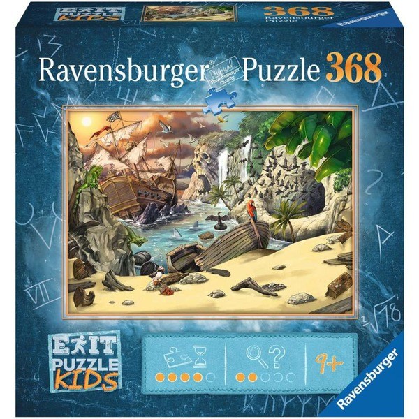 RAV Puzzle EXIT Das Piratenabenteuer 368  12954 - Ravensburger 12954 - (Spielwaren / Puzzle)