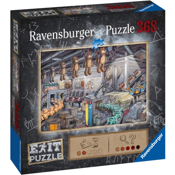 Ravensburger EXIT Puzzle In der Spielzeugfabrik (368 Teile)