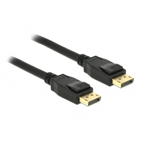 DeLOCK Kabel DP 1.2 St> DP St 4K   bk 3m  83807 - DeLOCK 83807 - (PC Zubehoer / Kabel / Adapter)