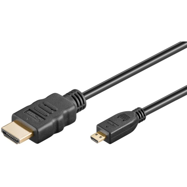 goobay HS m HDMI>HDMI m-St       bk 2,0m  53785 - Goobay 53785 - (PC Zubehoer / Kabel / Adapter)