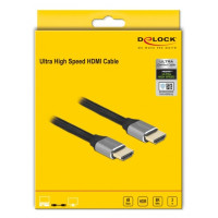 DeLOCK UHS HDMI 48Gbps 8K 60Hz     3m gy  83997 - DeLOCK 83997 - (PC Zubehoer / Kabel / Adapter)