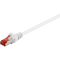 goobay Patchk. CAT6 SSTP RJ45   wh 25,0m - Goobay 95656 -...