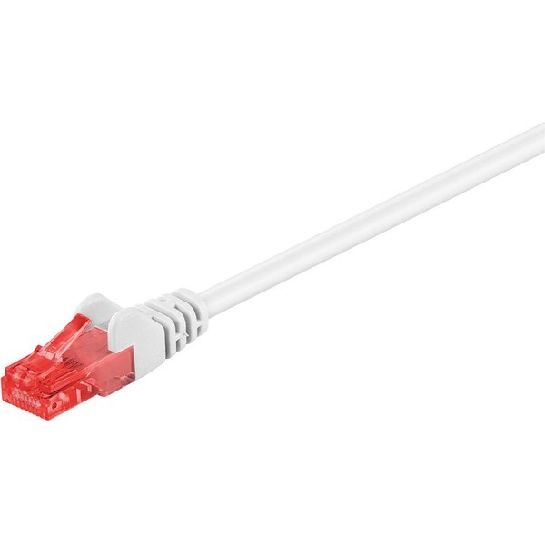 goobay Patchk.CAT6  U/UTP         wh 15m  68639 - Goobay 68639 - (PC Zubehoer / Kabel / Adapter)