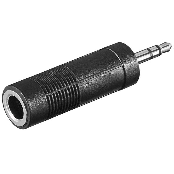 goobay Adapter 6,35mm -> 3,5mm - Goobay 11101 - (PC Zubehoer / Kabel / Adapter)