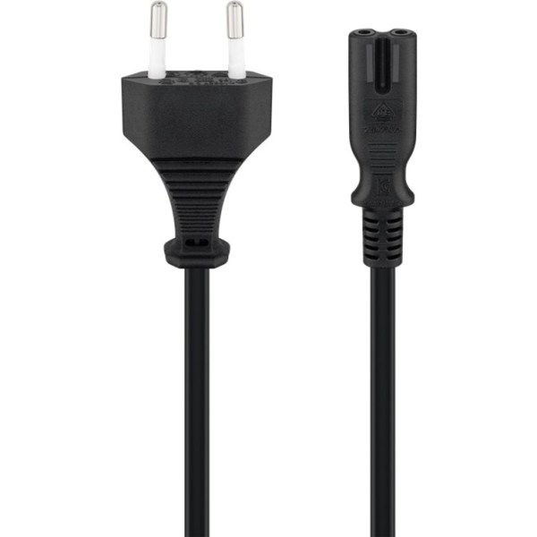 goobay Kabel Strom Eurostecker   bk 3,0m - Goobay 95038 - (PC Zubehoer / Kabel / Adapter)