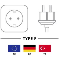 goobay Kaltgerätekabel Typ2         5,0m - Goobay 93119 - (PC Zubehoer / Kabel / Adapter)