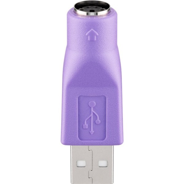 goobay Adapt. USB A-Stecker->PS/2 Buchse  68918 - Goobay 68918 - (PC Zubehoer / Kabel / Adapter)