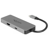 DeLOCK USB-C Dockings. 4K  HDMI/Hub/PD 2.0 - DeLOCK 87743...