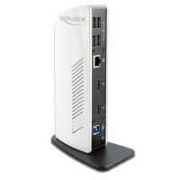 DeLOCK USB 3.2 DS HDMI/FHD/USB3.2/LAN/Au - DeLOCK 87771 -...