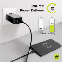 goobay Kabel USB-C/Cv3.2 PD 100W bk 0.5m  49252 - Goobay 49252 - (PC Zubehoer / Kabel / Adapter)