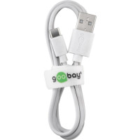 goobay Kabel USB-C/A 2.0         wh 2,0m  59130 - Goobay 59130 - (PC Zubehoer / Kabel / Adapter)