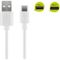 goobay Kabel USB-C/A 2.0         wh 2,0m  59130 - Goobay 59130 - (PC Zubehoer / Kabel / Adapter)