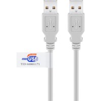 goobay Kabel  USB2.0 A-> USB2.0 A  gr 2m  50796 -...