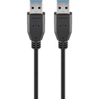 goobay Kabel USB3.0 StA-StA      bk 1,8m  93928 - Goobay...