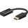 goobay Adapt. Displayport > HDMI    0,1m  67881 - Goobay 67881 - (PC Zubehoer / Kabel / Adapter)