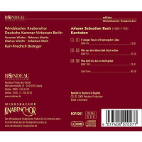 Johann Sebastian Bach (1685-1750): Kantaten BWV 34,93,100 -   - (CD / K)