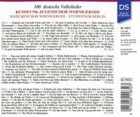 100 deutsche Volkslieder -   - (AudioCDs / Unterhaltung)