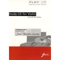 Study-CD for Violin - Violinenkonzert Nr.3,e-moll -   -...