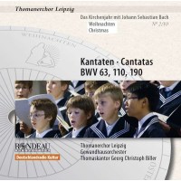 Kantaten BWV 63,110,190 (Weihnachten) -   - (CD / Titel:...