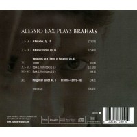 Johannes Brahms (1833-1897): Alessio Bax spielt Brahms-4 Balladen op.10/+ -   - (CD / Titel: H-Z)