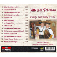 Zillertal Schmiss: Griaß Gott liabe Leitln -   - (CD / G)