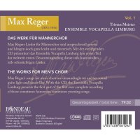 Max Reger (1873-1916): Das Werk für Männerchor...