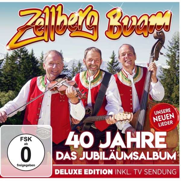 Zellberg Buam: 40 Jahre-Das Jubiläumsalbum-Deluxe Edition ink -   - (CD / #)