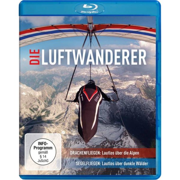 Die Luftwanderer - Lautlos über die Alpen / Lautlos über dunkle Wälder (Blu-ray) -   - (Blu-ray Video / Sport)