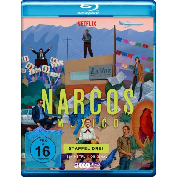 Narcos: Mexico Staffel 3 (Blu-ray) - WVG Medien  - (Blu-ray Video / Thriller)