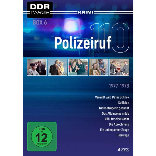 Polizeiruf 110 Box 6 -   - (DVD Video / Sonstige / unsortiert)