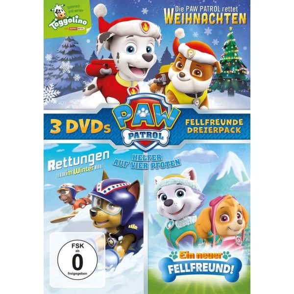 Paw Patrol: Fellfreunde Dreierpack -   - (DVD Video / Sonstige / unsortiert)