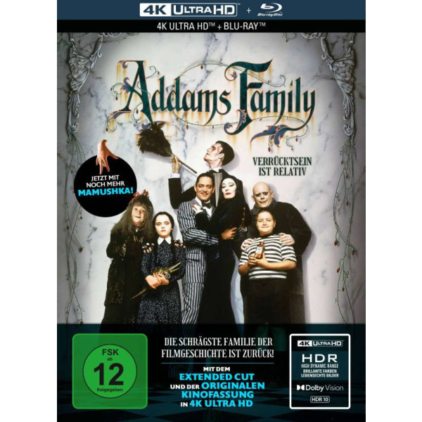 Addams Family (Ultra HD Blu-ray & Blu-ray im Mediabook) -   - (Ultra HD Blu-ray / Family)