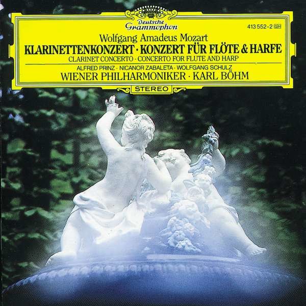 Wolfgang Amadeus Mozart (1756-1791): KLARINETTENKONZERT 622/FLÖTENKONZ. 229 -   - (CD / K)