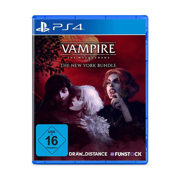 Vampire  Masquerade Coteries Shadows of NY  PS-4 The Masquerade Coteries and Shadows of New York - Diverse  - (SONY® PS4 / Adventure)